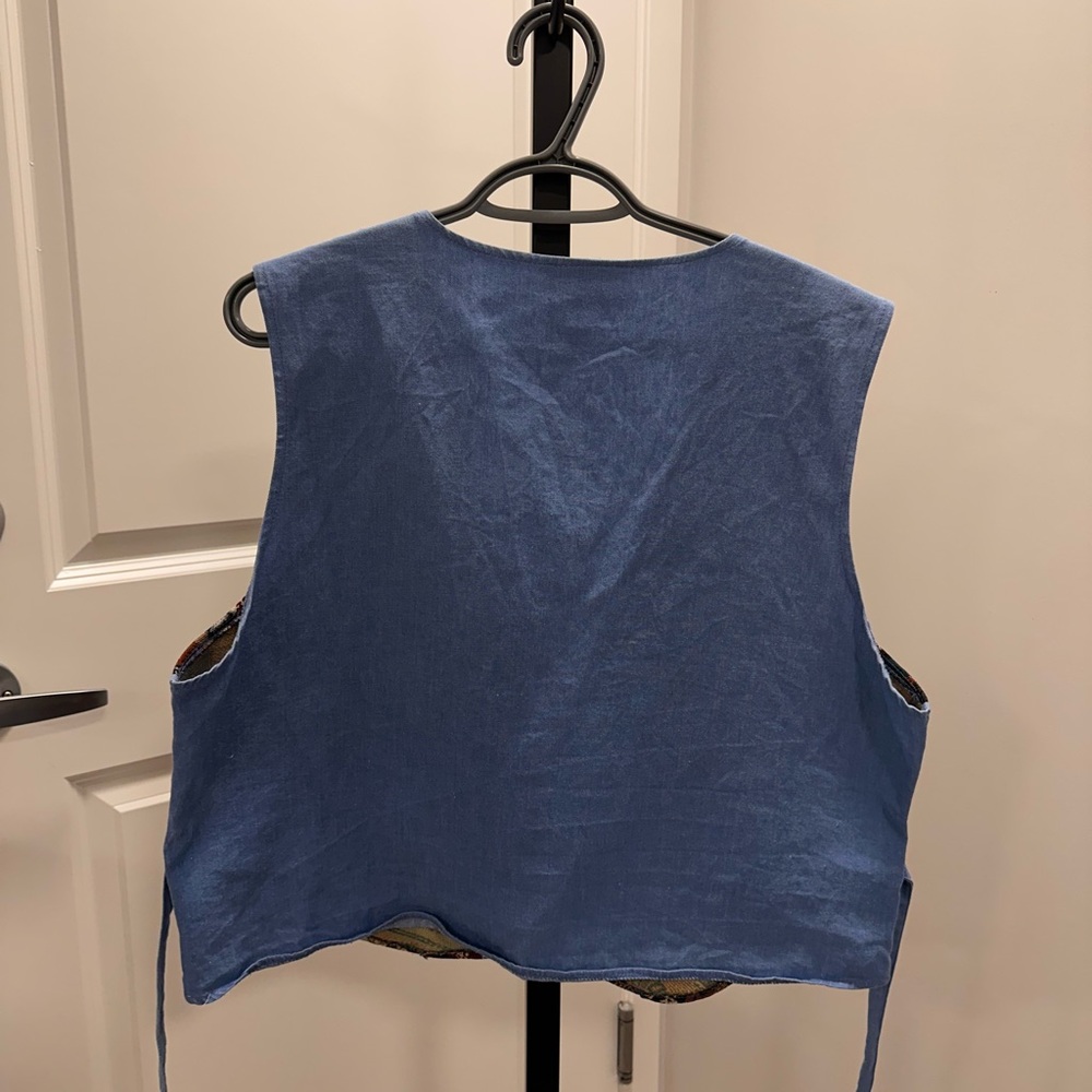 Deborah Murray Multicolor Patterned Vest - Picture 4 of 4